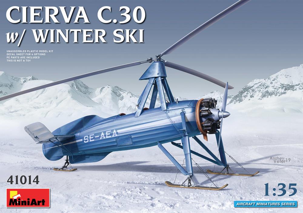 Cierva C.30 with Winter Ski Cierva C.30 with Winter Ski von Miniart