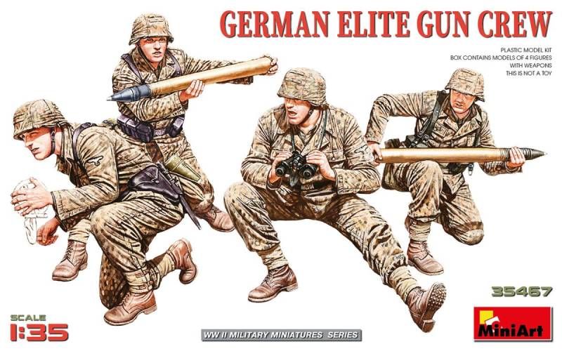 Dt. Elite Schützeneinheit [4 Figuren] von Miniart