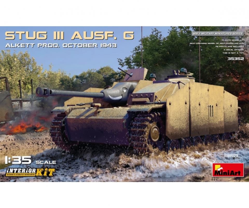 Dt. StuG III Ausf. G Prod 1943 Alkett von Miniart