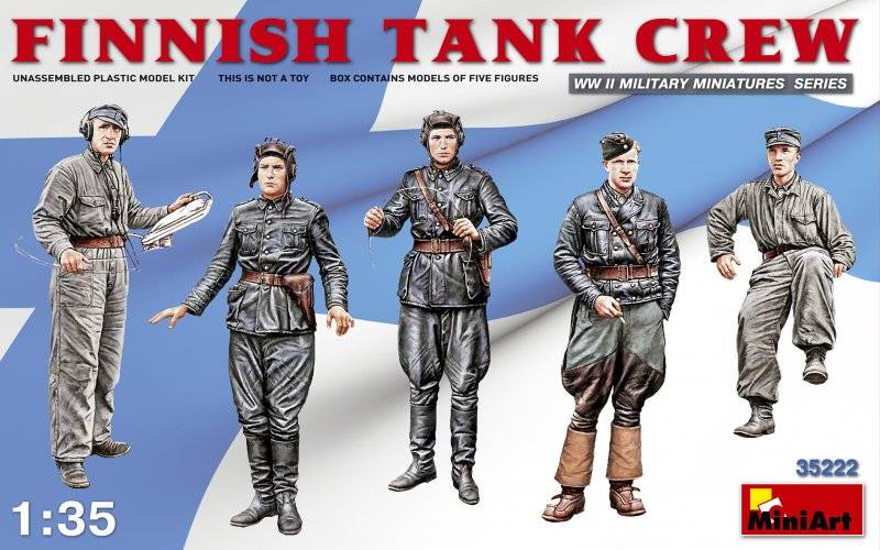 Finnish Tank Crew von Miniart