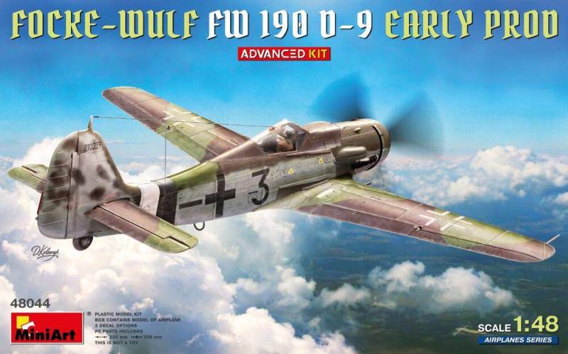 Focke-Wulf Fw 190D-9 Early Prod. - Advanced Kit Focke-Wulf Fw 190D-9 Early Prod. - Advanced Kit von Miniart