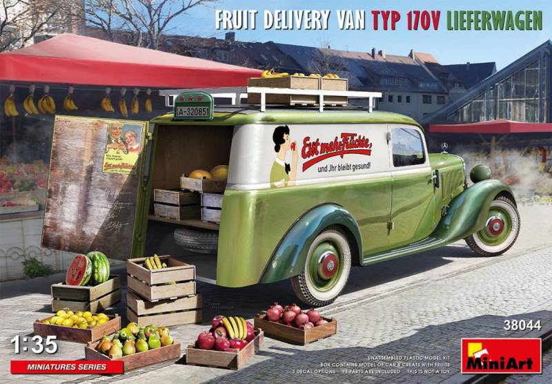 Fruit Deliverys Van Typ 170V - Lieferwagen von Miniart