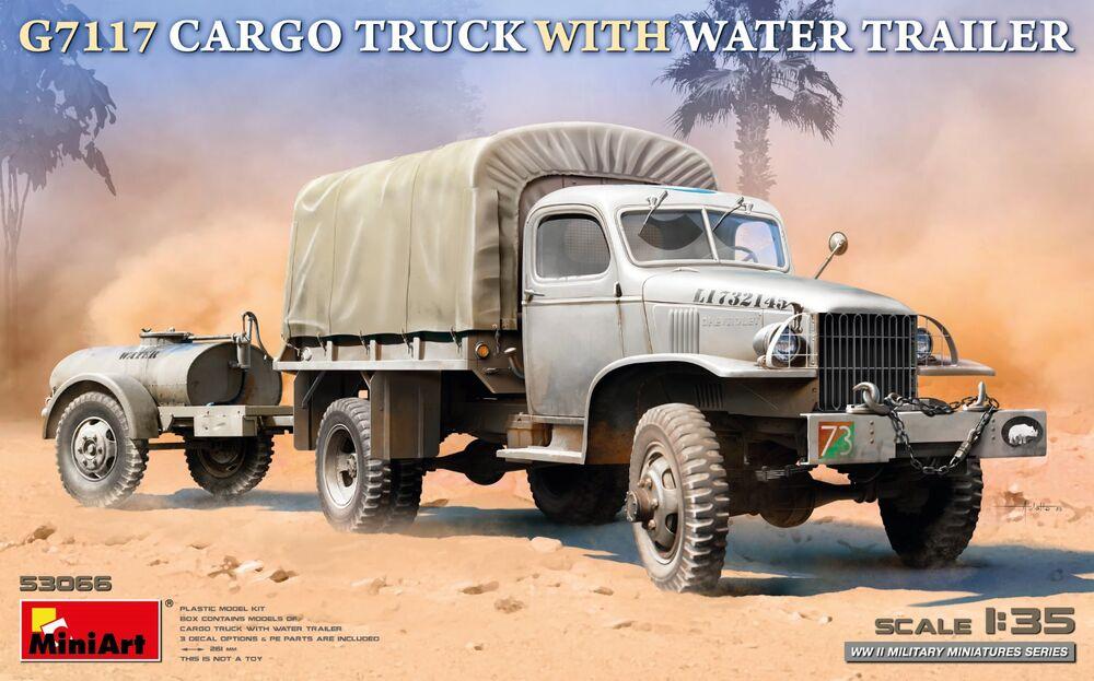 G7117 Cargo Truck with Water Trailer G7117 Cargo Truck with Water Trailer von Miniart