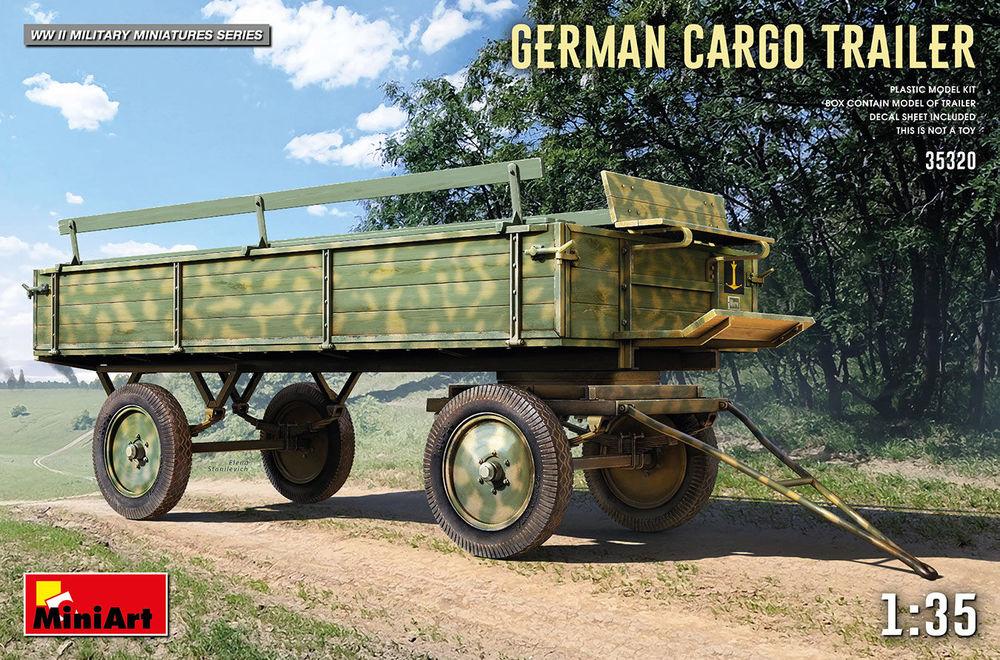 German Cargo Trailer von Miniart