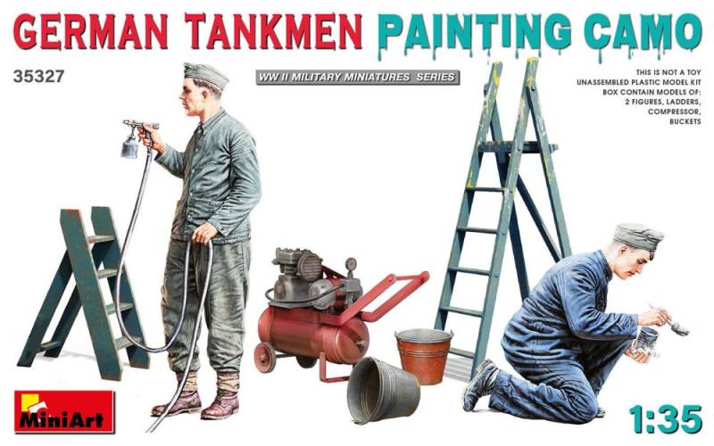 German Tankmen. Painting Camo German Tankmen. Painting Camo von Miniart