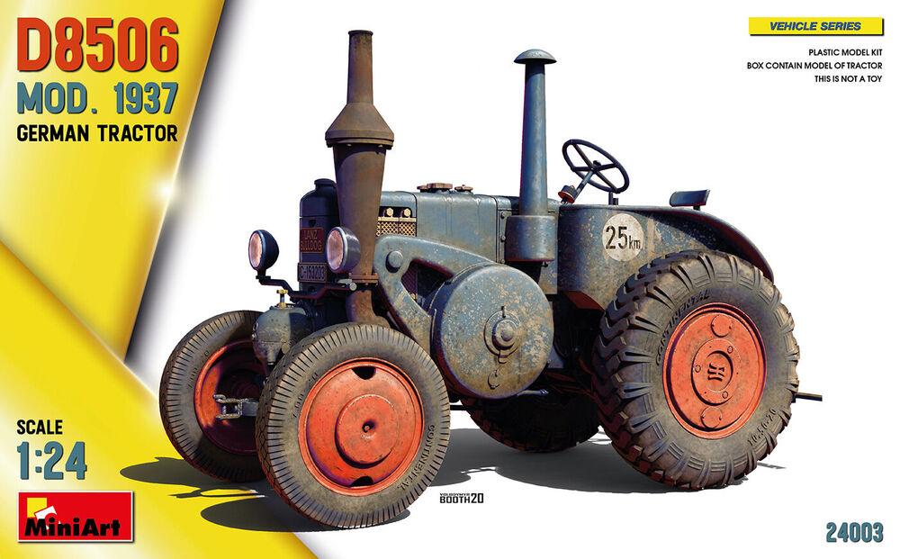 German Tractor D8506 Mod. 1937 von Miniart