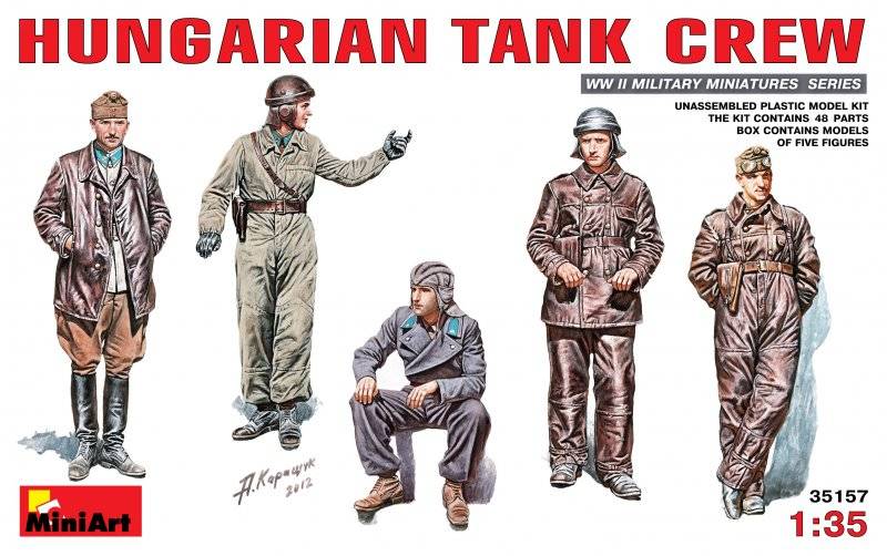 Hungarian Tank Crew von Miniart