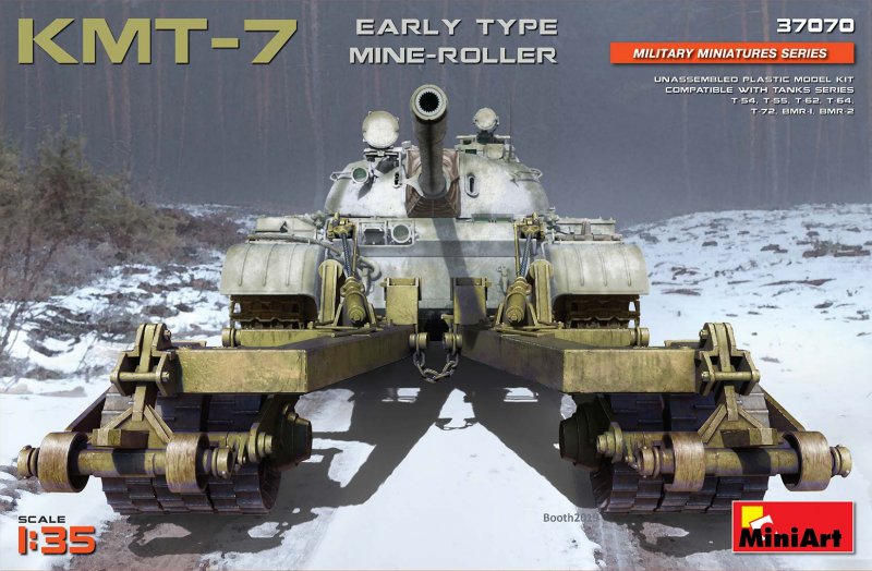 KMT-7 Early Type Mine-Roller von Miniart