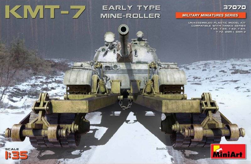 KMT-7 Early Type Mine-Roller von Miniart