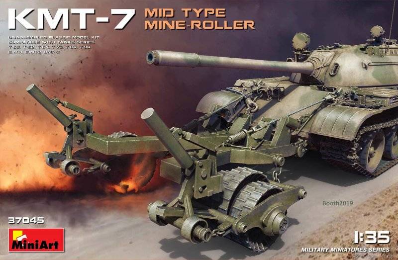 KMT-7 Mid Type Mine-Roller von Miniart