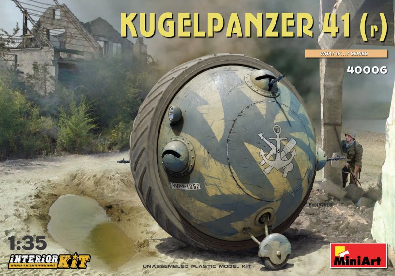 Kugelpanzer 41(r) Interior Kit von Miniart
