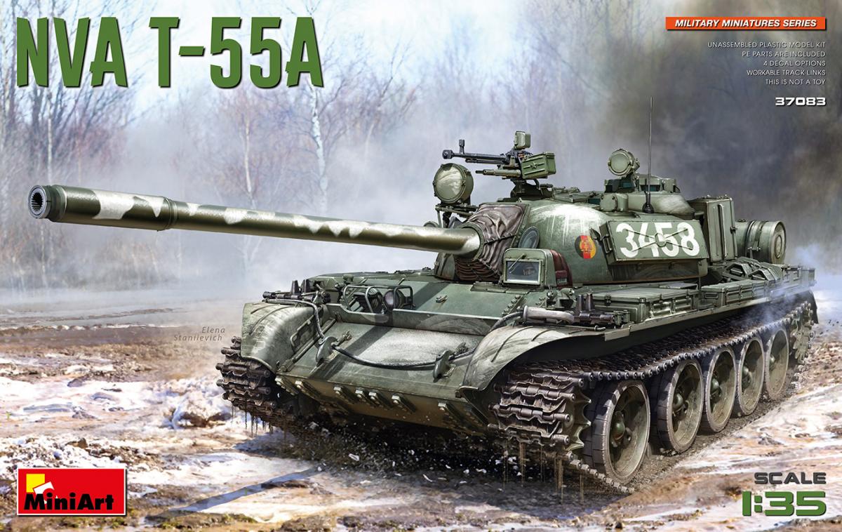 NVA T-55A NVA T-55A von Miniart