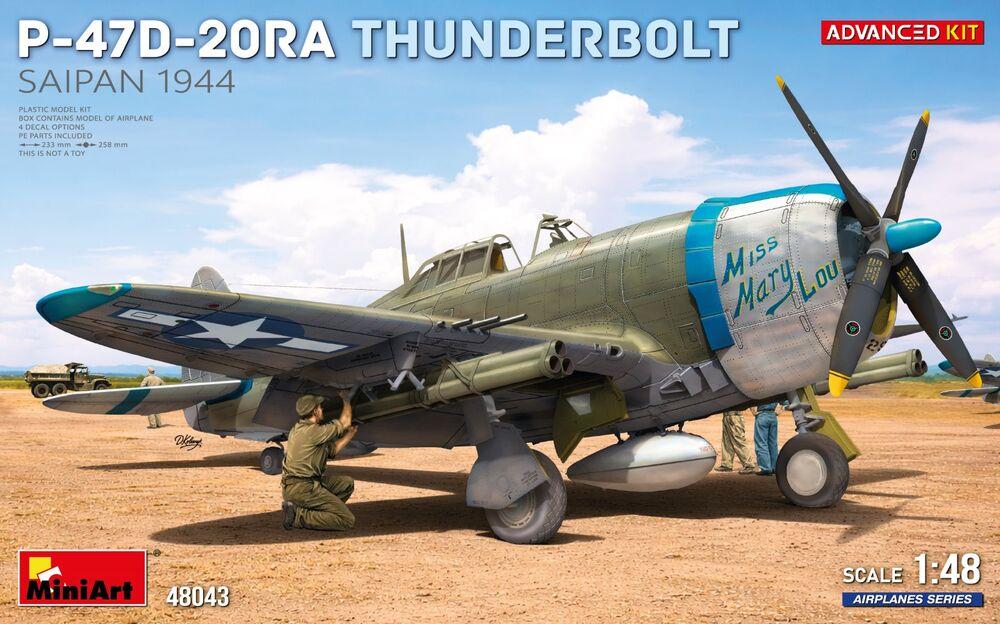 P-47D-20RA Thunderbolt - Saipan 1944 - Advanced Kit P-47D-20RA Thunderbolt - Saipan 1944 - Advanced Kit von Miniart