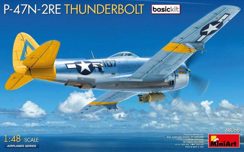 P-47N-2RE Thunderbolt - Basic Kit P-47N-2RE Thunderbolt - Basic Kit von Miniart
