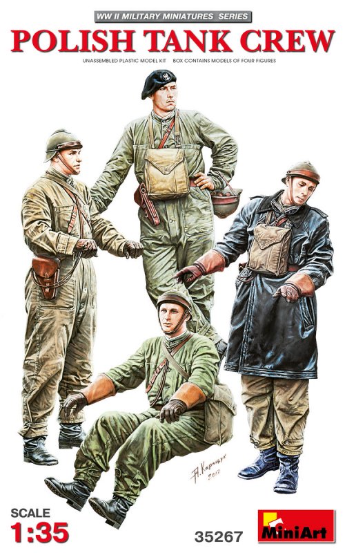 Polish Tank Crew von Miniart