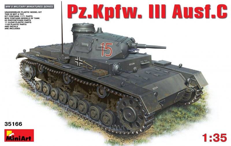 Pz.Kpfw.3 Ausf.C von Miniart