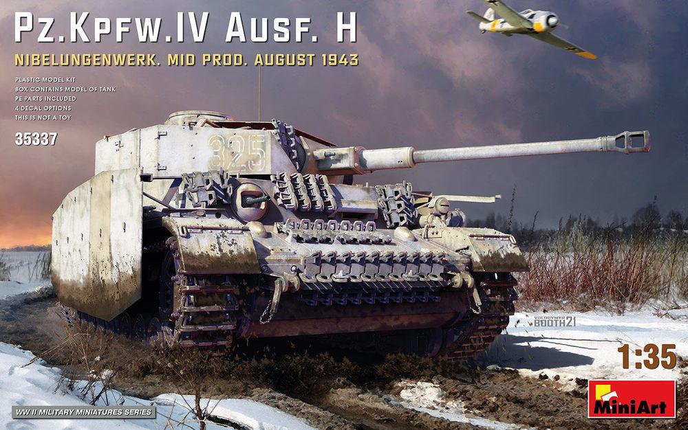 Pz.Kpfw.IV Ausf. H Nibelungenwerk. Mid Prod. (August 1943) von Miniart