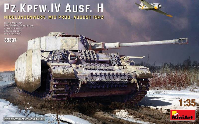 Pz.Kpfw.IV Ausf. H Nibelungenwerk. Mid Prod. (August 1943) von Miniart
