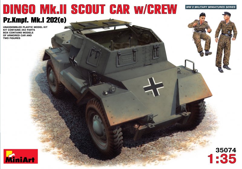 PzKpWg Mk.I 202 mit Crew von Miniart
