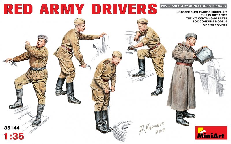 Red Army Drivers von Miniart