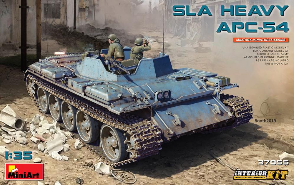 SLA Heavy APC-54 - Interior Kit von Miniart