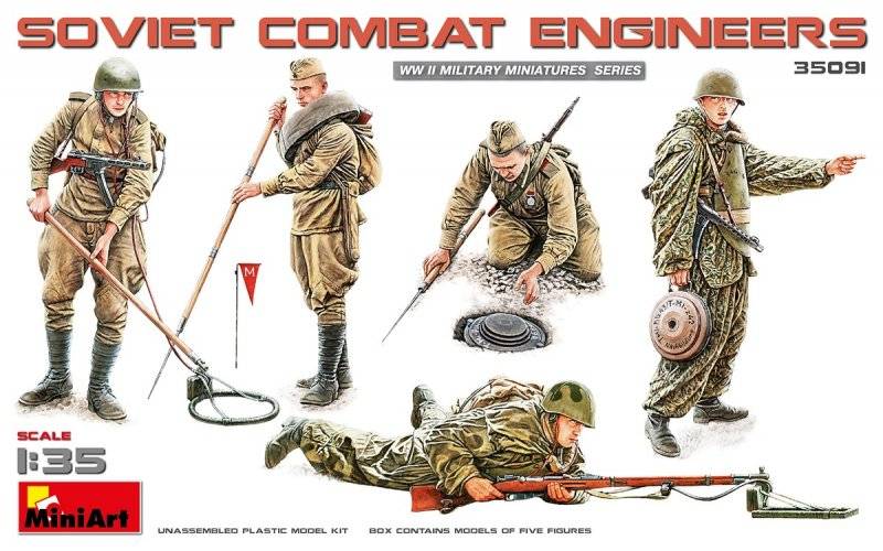 Soviet Combat Engineers von Miniart