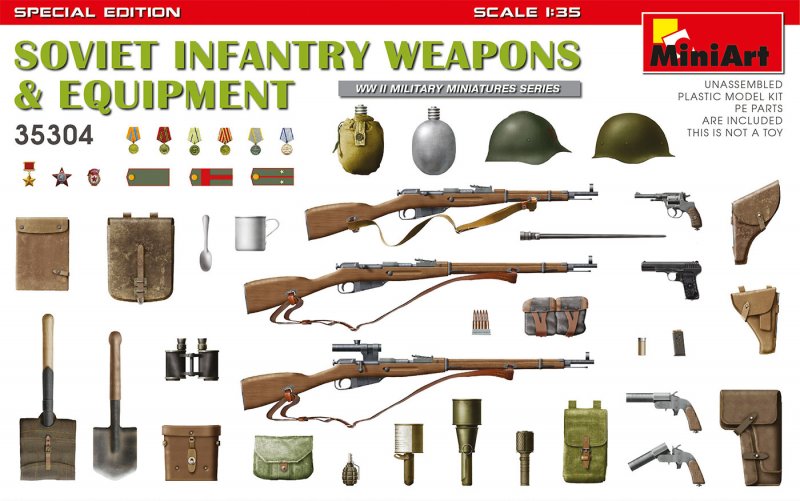 Soviet Infantry Weapons and Equipment - Special Edition Soviet Infantry Weapons and Equipment - Special Edition von Miniart