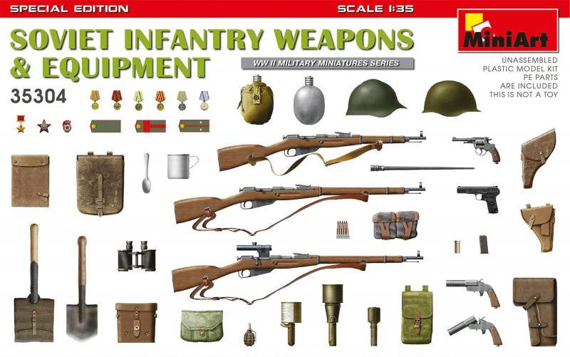 Soviet Infantry Weapons and Equipment - Special Edition Soviet Infantry Weapons and Equipment - Special Edition von Miniart