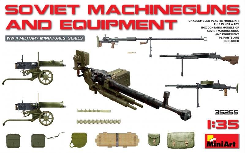 Soviet Machineguns & Equipment Soviet Machineguns & Equipment von Miniart