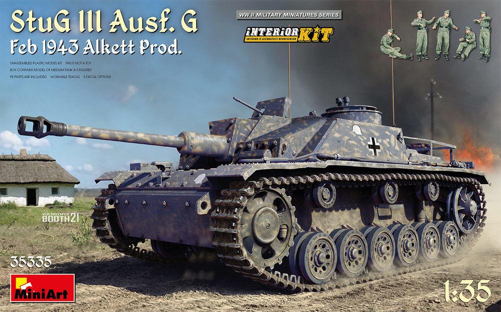 StuG III Ausf. G Feb 1943 Alkett Production - Interior Kit von Miniart