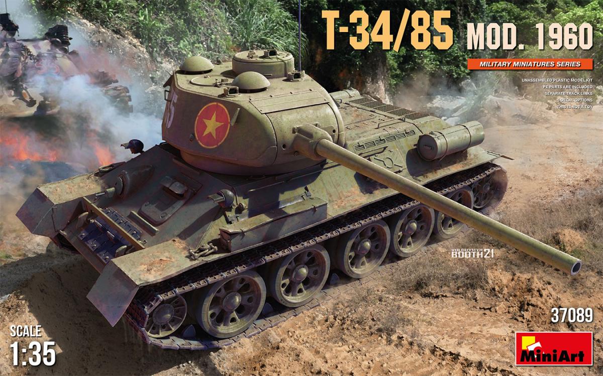 T-34-85 Mod. 1960 T-34-85 Mod. 1960 von Miniart
