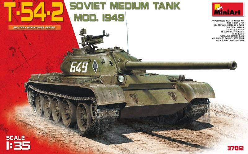 T-54-2 Mod. 1949 von Miniart