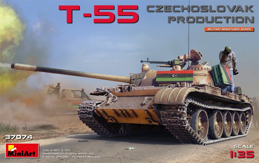 T-55 Czechoslovak Prod. von Miniart