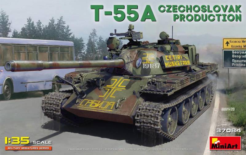 T-55A Czechoslovak Production von Miniart