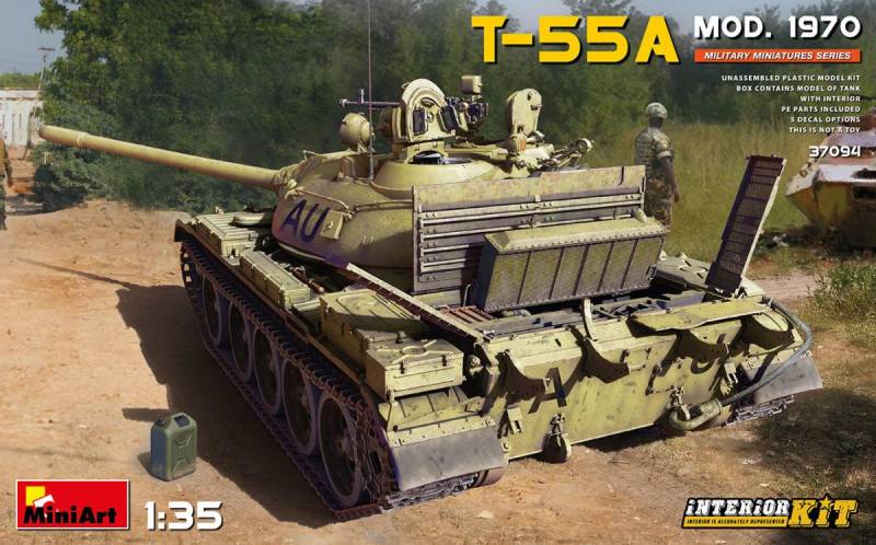 T-55A Mod. 1970 Interior Kit von Miniart
