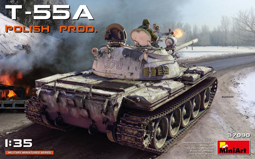 T-55A Polish Production von Miniart