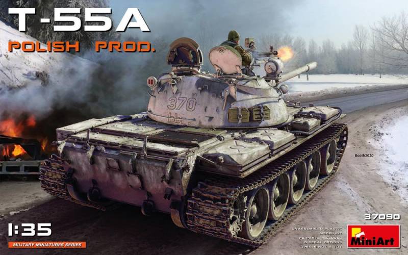 T-55A Polish Production von Miniart