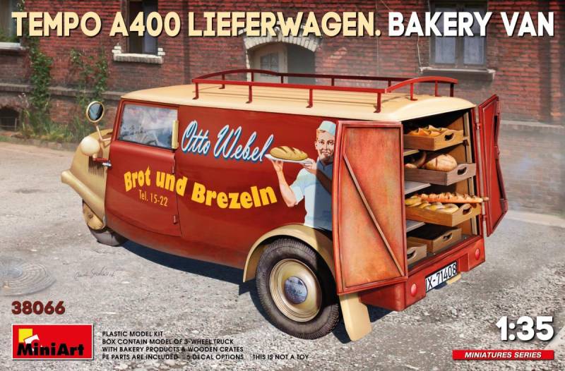 Tempo A400 Lieferwagen m. Backwaren Tempo A400 Lieferwagen m. Backwaren von Miniart