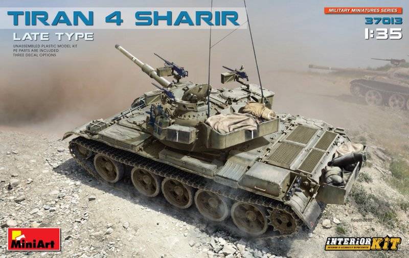Tiran-4 Sharir-late type (Interior Kit) von Miniart