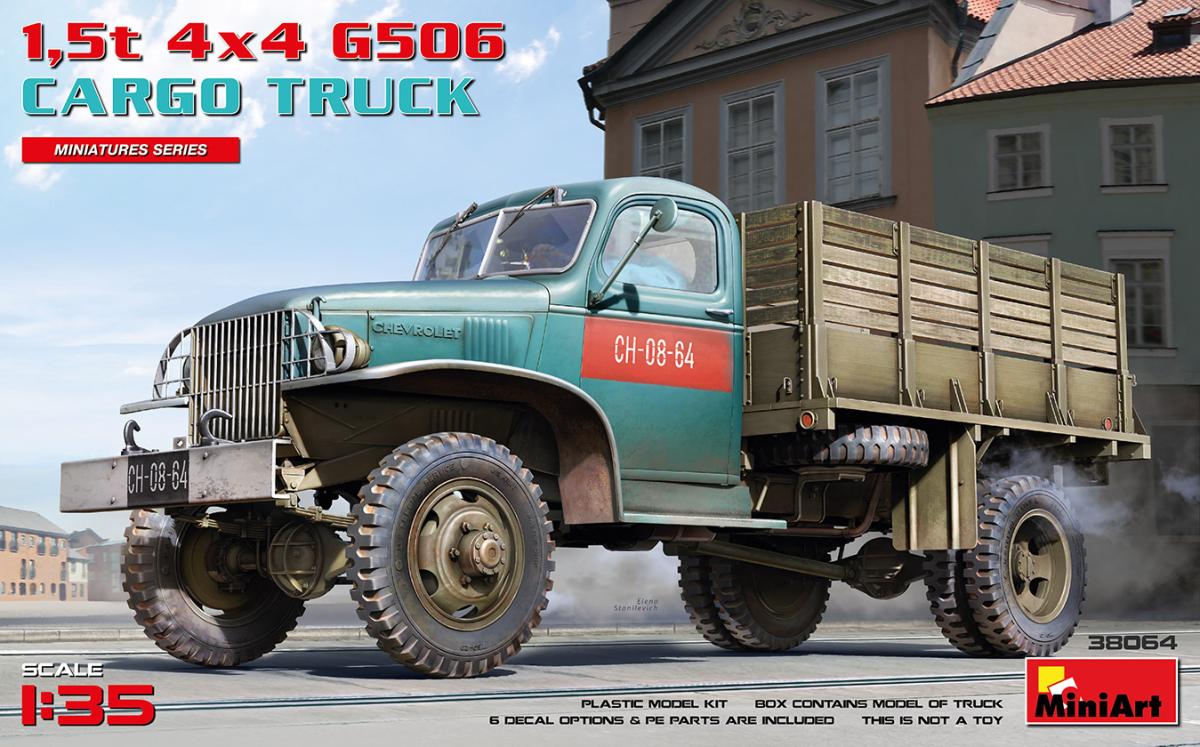 Transport-LKW 1,5to 4x4 G506 Transport-LKW 1,5to 4x4 G506 von Miniart