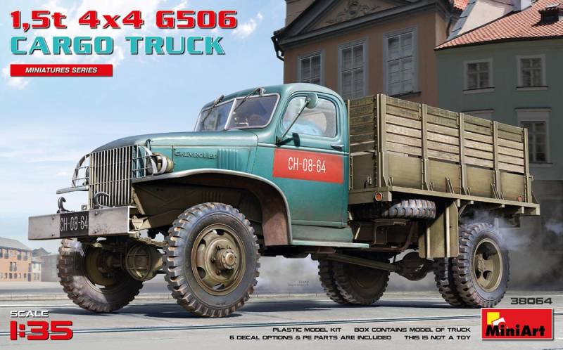 Transport-LKW 1,5to 4x4 G506 von Miniart