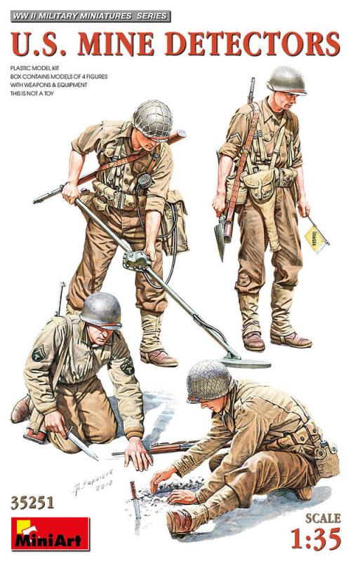 U.S. Mine Detectors von Miniart
