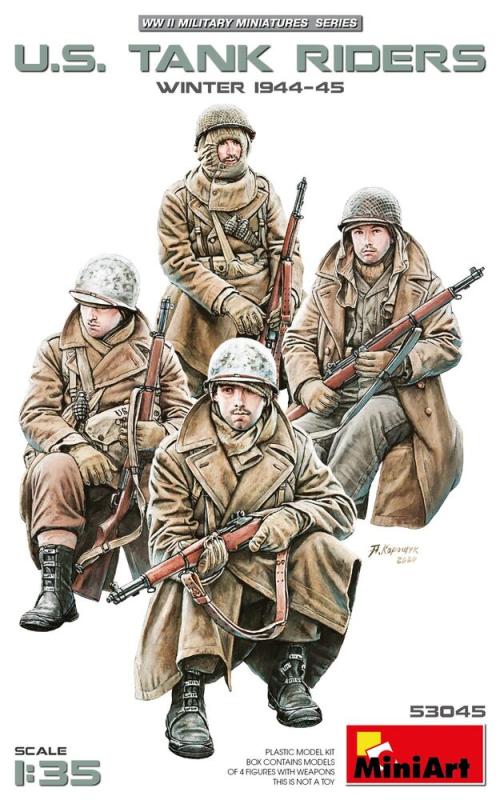 U.S. Tank Riders (Winter 1944-45) von Miniart