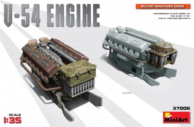 V-54 Engine von Miniart