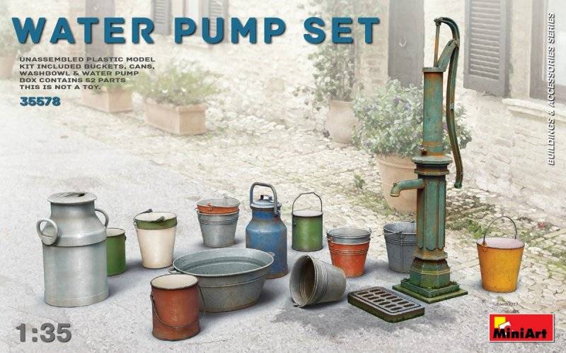Water Pump Set von Miniart