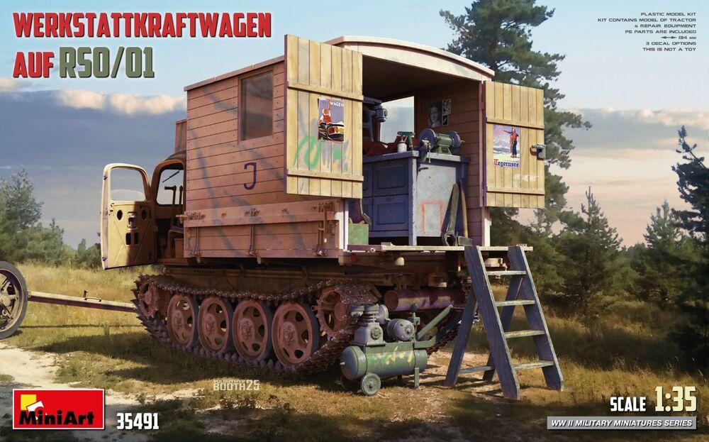 Werkstattkraftwagen Auf RSO/01 von Miniart