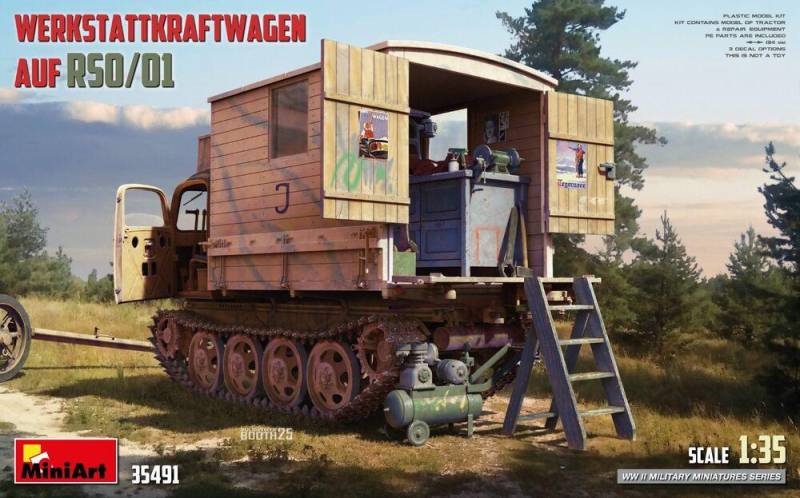 Werkstattkraftwagen Auf RSO/01 von Miniart