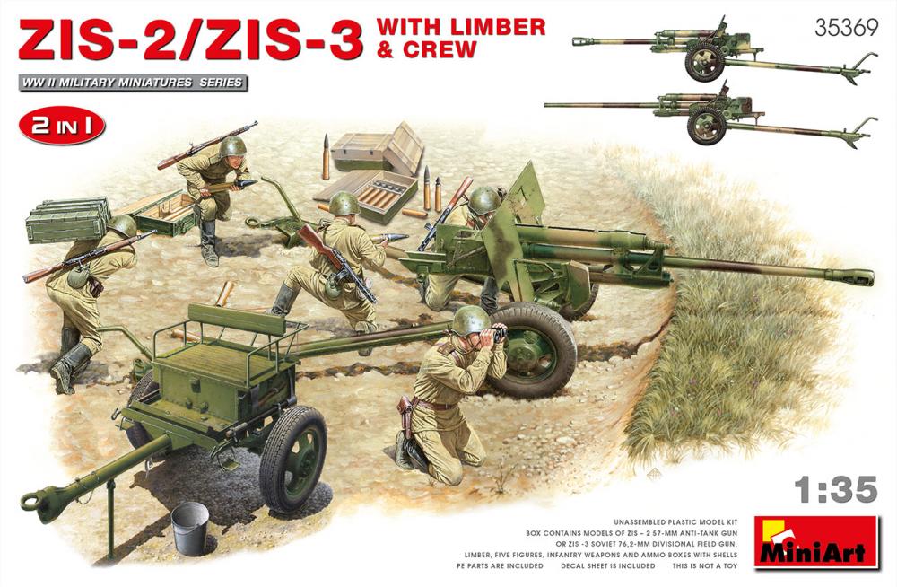 ZIS-2/ZIS-3 With LIMBER & CREW. 2 IN 1 ZIS-2/ZIS-3 With LIMBER & CREW. 2 IN 1 von Miniart