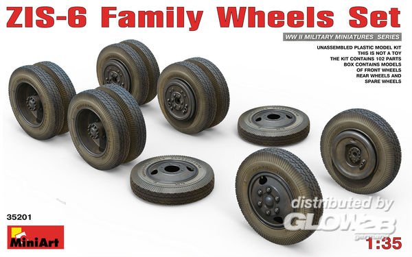 ZIS-6 Family Wheels Set ZIS-6 Family Wheels Set von Miniart