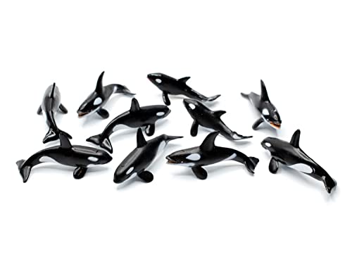 Miniblings 10x Orka Set Tierfiguren Aufstellfiguren Orca Killerwal Schwertwal Miniblings 10x Orka Set Tierfiguren Aufstellfiguren Orca Killerwal Schwertwal von Miniblings